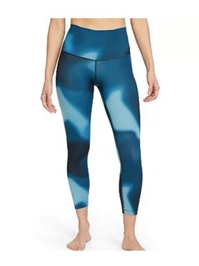 Women's Nike Yoga Leggings Black and Gray
